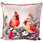 Nourison Couple Cardinal Decorative Pillow - 18x18 - image 1