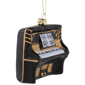 Northlight 3in. Black & Gold Organ Glass Christmas Ornament - image 3