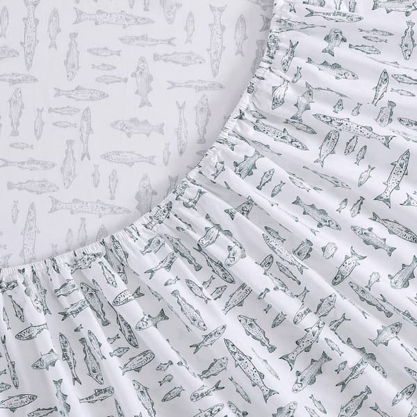Eddie Bauer Albright Cotton Percale Sheet Set