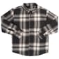 Boys (8-20) Architect(R) Flannel Shirt - Black/Sand - image 1