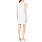 Womens MSK Sleeveless Stripe Linen Shift Dress - image 4