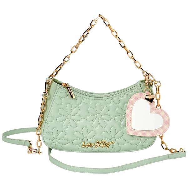 Luv Betsey by Betsey Johnson Serena Quilted Crossbody - image 