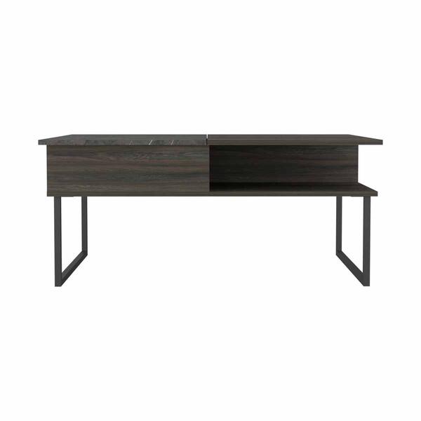 FM FURNITURE Dayton Carbon Espresso Lift Top Coffee Table - image 
