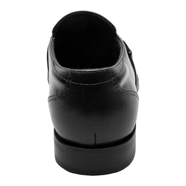 Mens Stacy Adams Buckley Moc Toe Ornament Slip-On Oxfords