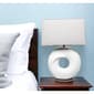 HomeRoots 27in. White Circular Table Lamp - image 4