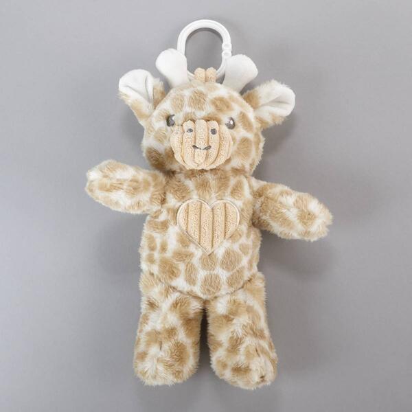 DreamGro&#40;R&#41; Giraffe Travel Soother w/ Stroller Hook - image 