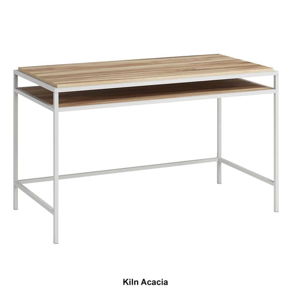Sauder Nova Loft Writing Desk with Shelf