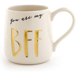 Our Name is Mud Gold BFF Mug