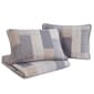 Home Retreat Lakeshore Plaid Grey Soft Cotton 2pc. Quilt Set - image 3