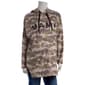 Womens Maternity Times Two Terry Drop Shoulder Camo "Mama" Hoodie - image 2