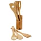 Bombay Kitchen Utensils w/ Round Crock - image 1