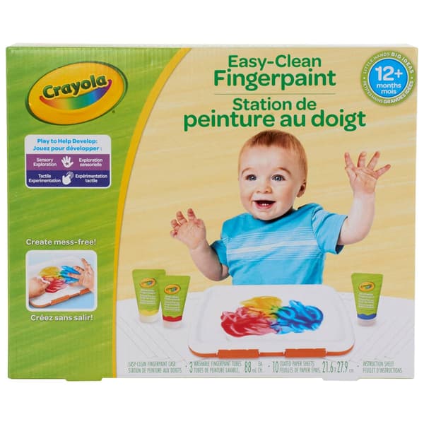 Crayola(R) Easy Clean Fingerpaint Set