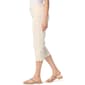 Womens Gloria Vanderbilt Amanda Stripe Split Hem Capris - image 3