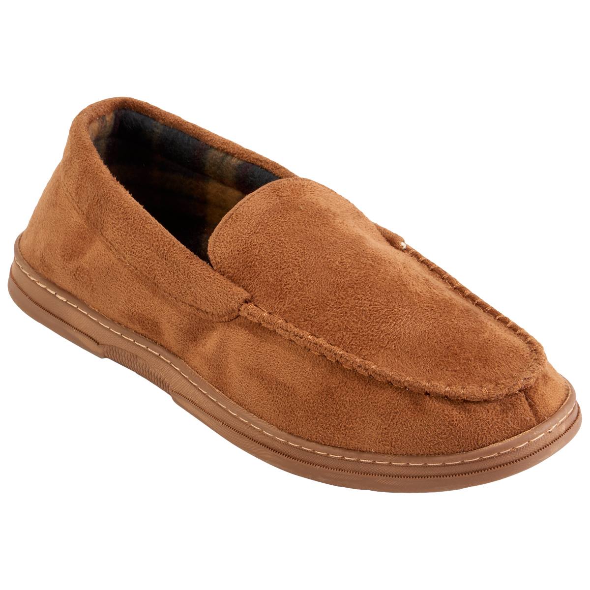 Mens Gold Toe&#40;R&#41;  Moccasin Microsuede Slippers
