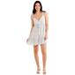Juniors Almost Famous(tm) Bloom Cafe Tiered A-Line Shift Dress - image 1