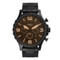 Mens Fossil Nate Chronograph Stainless Steel Watch - JR1356 - image 1