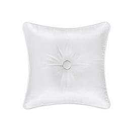 J. Queen New York Astoria Square White Decorative Pillow - 16x16