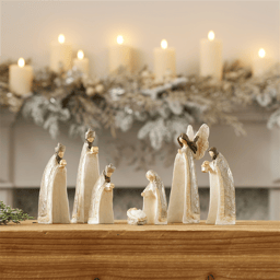 Melrose 7pc. Nesting Mini Nativity Figures Set