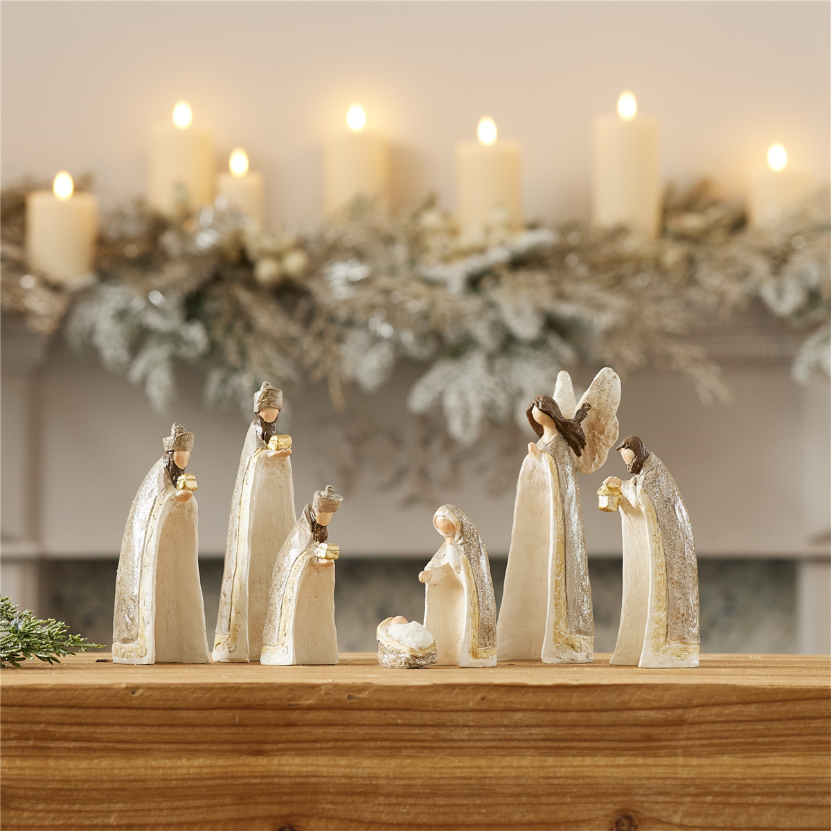 Melrose 7pc. Nesting Mini Nativity Figures Set