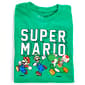Boys &#40;8-20&#41; &#40;c&#41; Nintendo Super Mario&#40;tm&#41; Characters Tee - Irish Green - image 1