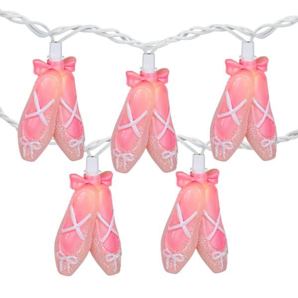 Northlight Seasonal 6ft. Ballerina Shoes Patio Light Set