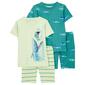 Toddler Boy Carters&#40;R&#41; 4pc. Shark & Stripe Pajama Set - image 1