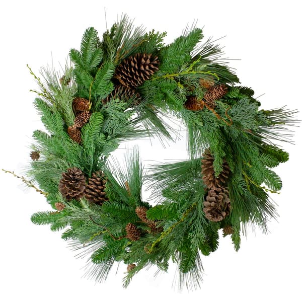 Northlight Seasonal 32in. Pine Cone Artificial Christmas Wreath