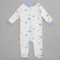 Baby Boy &#40;NB-9M&#41; baby views&#40;R&#41; Sun/Moon/Star Zip Pajamas - image 1