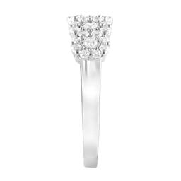 Nova Star® White Gold Lab Grown Diamond Engagement Ring