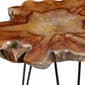 9th & Pike® Brown Teak Wood Contemporary Accent Table - Set of 2 - image 6