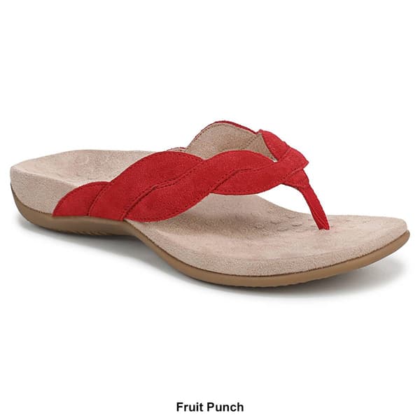 Womens Vionic&#174; Bella Braid Flip Flops