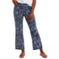 Womens Robert Louis Floral O-Ring Wide Leg Pants - image 1