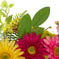 Northlight Seasonal Artificial Chrysanthemum & Daisy Wreath - image 5