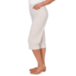 Womens Alfred Dunner Classics_S6 Stretch Stripe Clamdigger Capri - image 4
