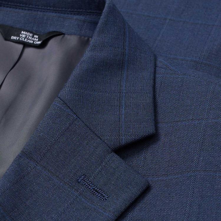 Mens Haggar® Blue Shark Jacket