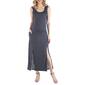 Womens 24/7 Comfort Apparel Maternity Polka Dot Maxi Dress - image 1