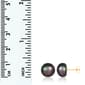 Splendid Pearls 14kt. Gold 9mm Freshwater Pearl Stud Earrings - image 3