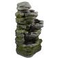 Northlight Seasonal Lighted 5-Tier Outdoor Garden Water Fountain - image 5