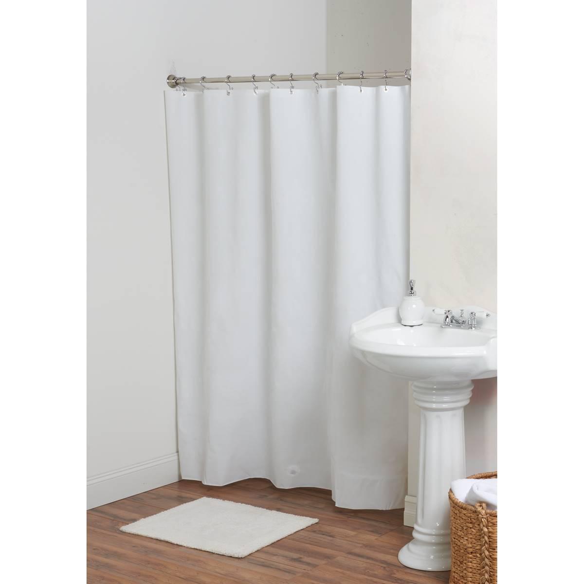 Zenna Home Heavyweight Shower Curtain Liner