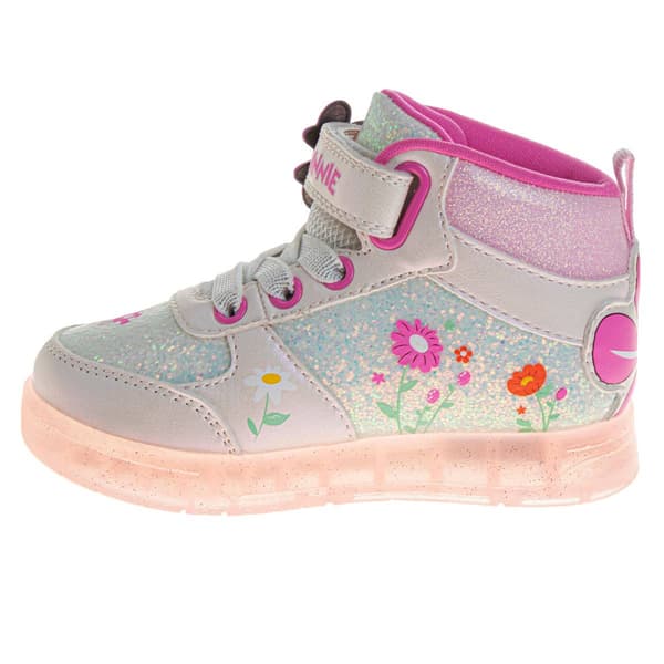 Little Girls Disney Minnie Mouse High Top Fashion Sneakers