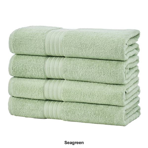 FreshFolds Cooper 4pc. Soft Cotton Classic Bath Towel Set