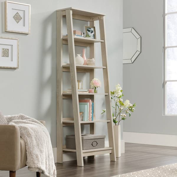 Sauder Trestle 5-Shelf Bookcase