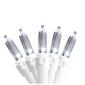 Northlight Seasonal 50ct. White LED Christmas Lights - White Wire - image 1