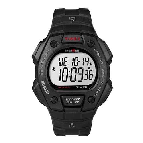 Mens Timex® Ironman Black Resin Watch - T5K8229J