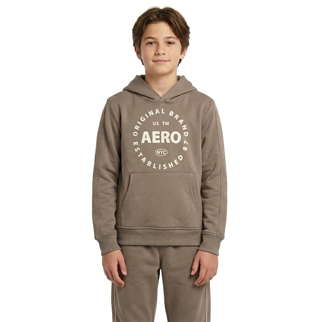 Boys (8-12) Aeropostale 2pc. Fleece Hoodie & Sweatpants Set