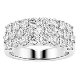 Nova Star(R) Sterling Silver 2ctw. Lab Grown Diamond Ring
