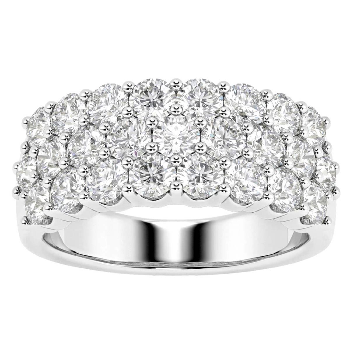 Nova Star(R) Sterling Silver 2ctw. Lab Grown Diamond Ring