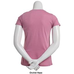 Petite Architect® Short Sleeve Slub V-Neck Tee