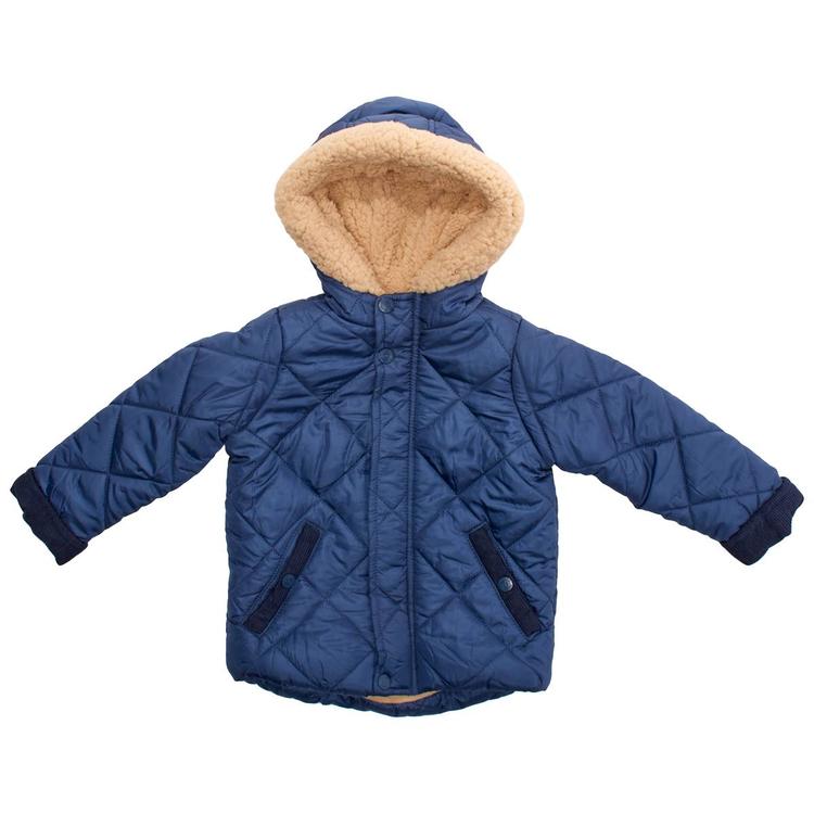 Baby Boy (12-24M) Perry Ellis Diamond Quilted Jacket