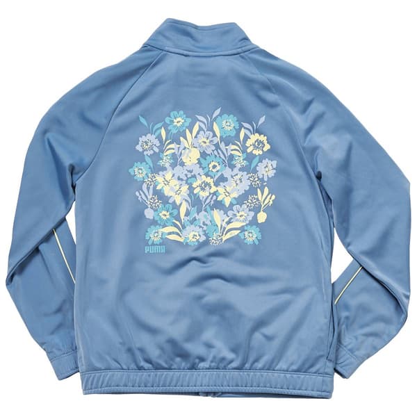 Girls &#40;7-16&#41; Puma&#174; Floral Back Art Track Jacket with Leggings